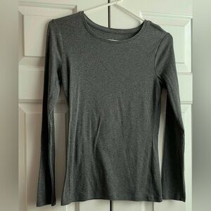a new day Dark Gray Long Sleeve Women's Top
